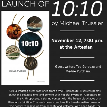 10:10 by Michael Tressler Book Launch