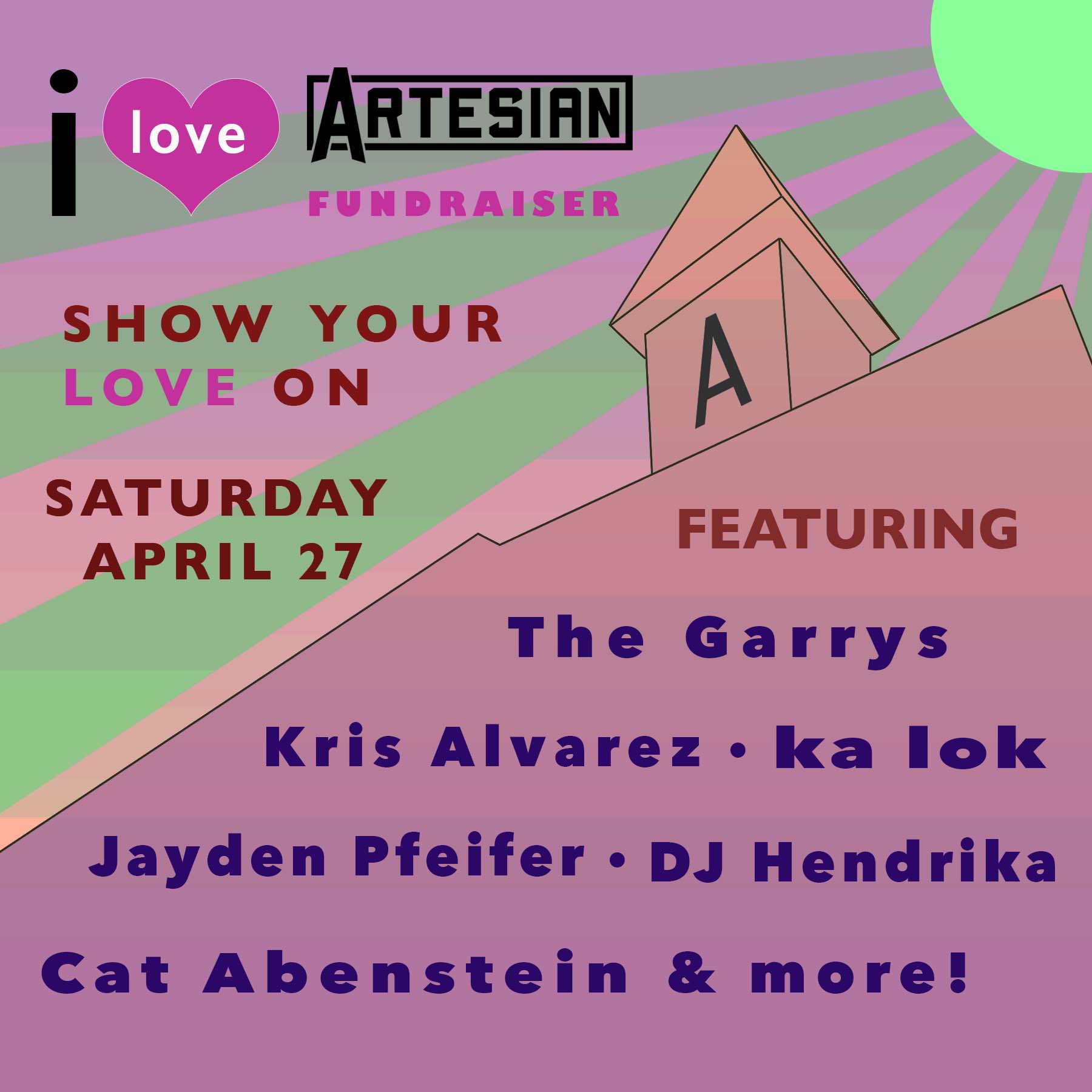 I Love Artesian Fundraiser