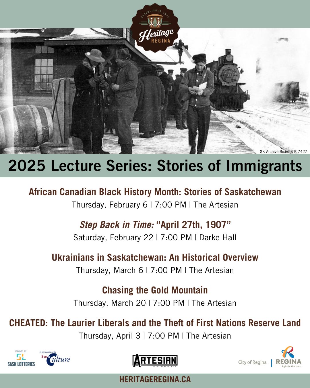Heritage Regina - African Canadian Black History Month: Stories of Saskatchewan