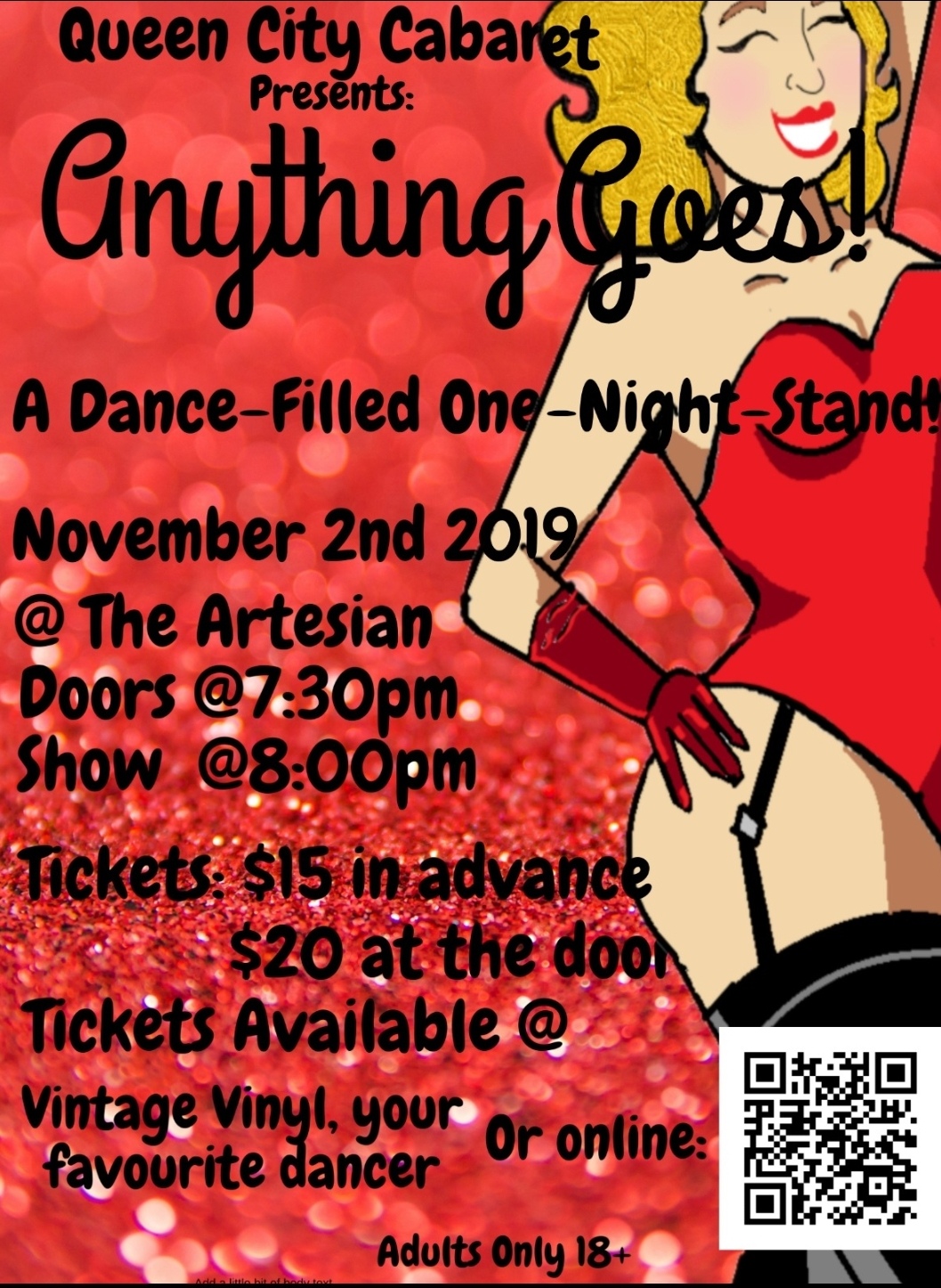Anything Goes! A Dance-Filled One-Night Stand!