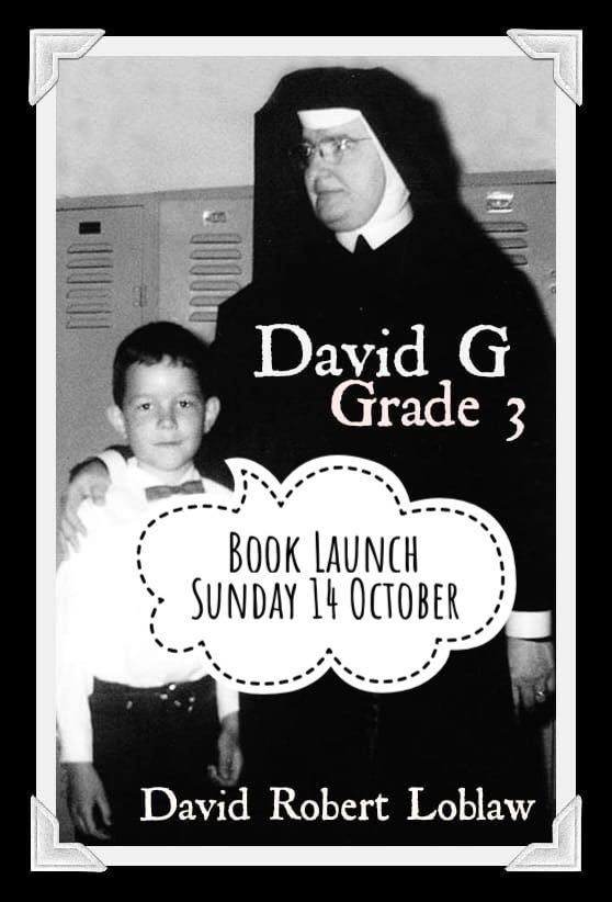 Book Launch of David Robert Loblaw's David G Grade 3 