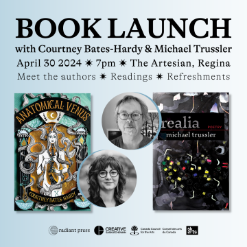 Book Launch with Courtney Bates-Hardy and Michael Trussler