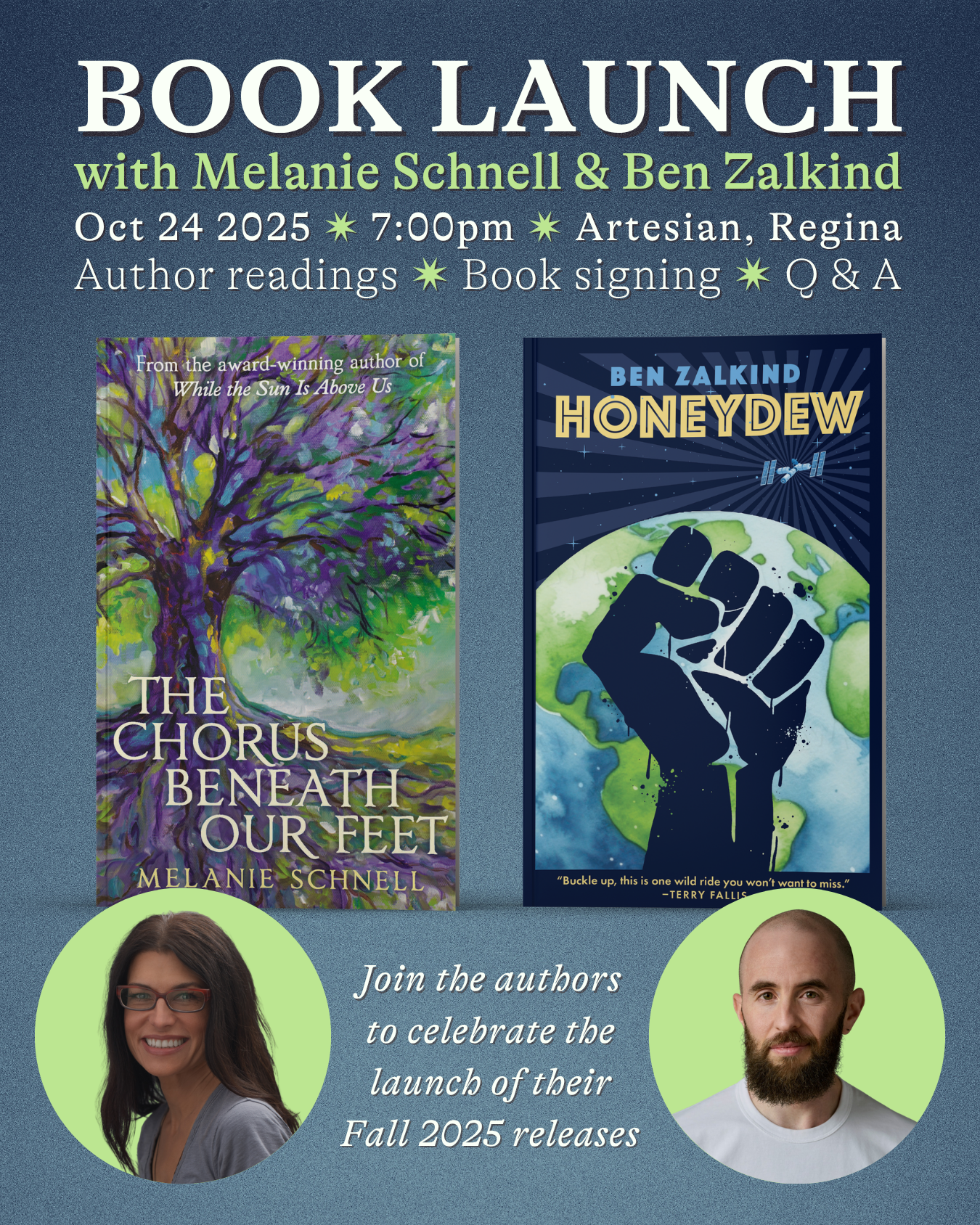 Book Launch with Melanie Schnell & Ben Zalkind