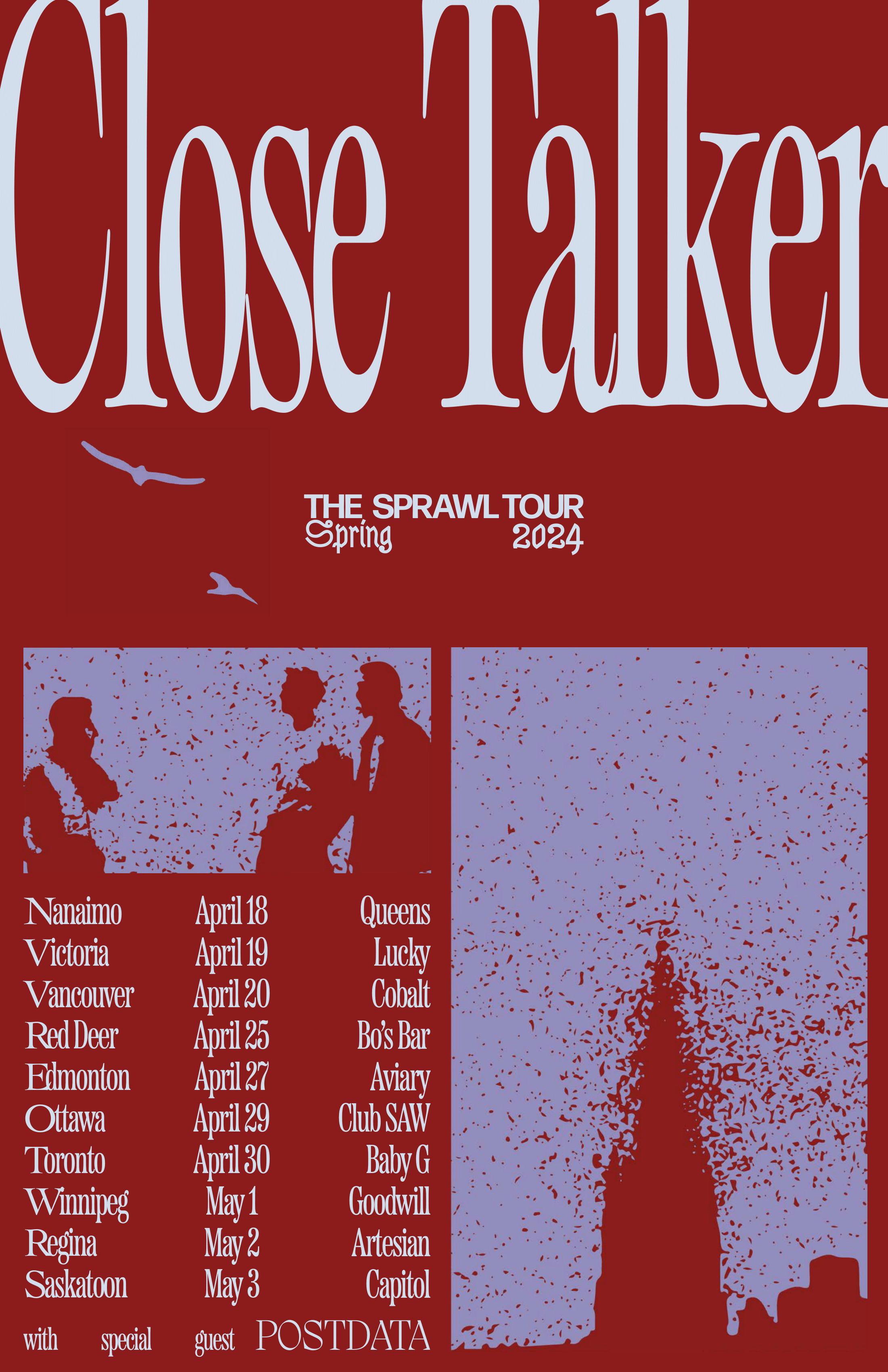 Close Talker with special guest POSTDATA