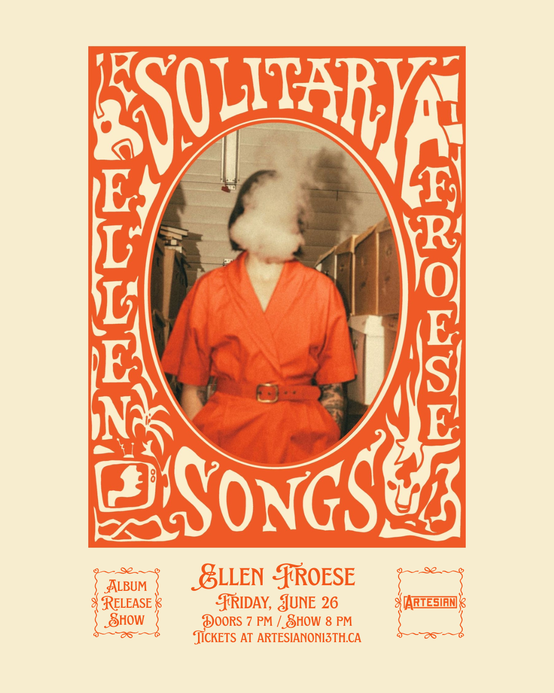 Ellen Froese Solitary Songs Album Release Show