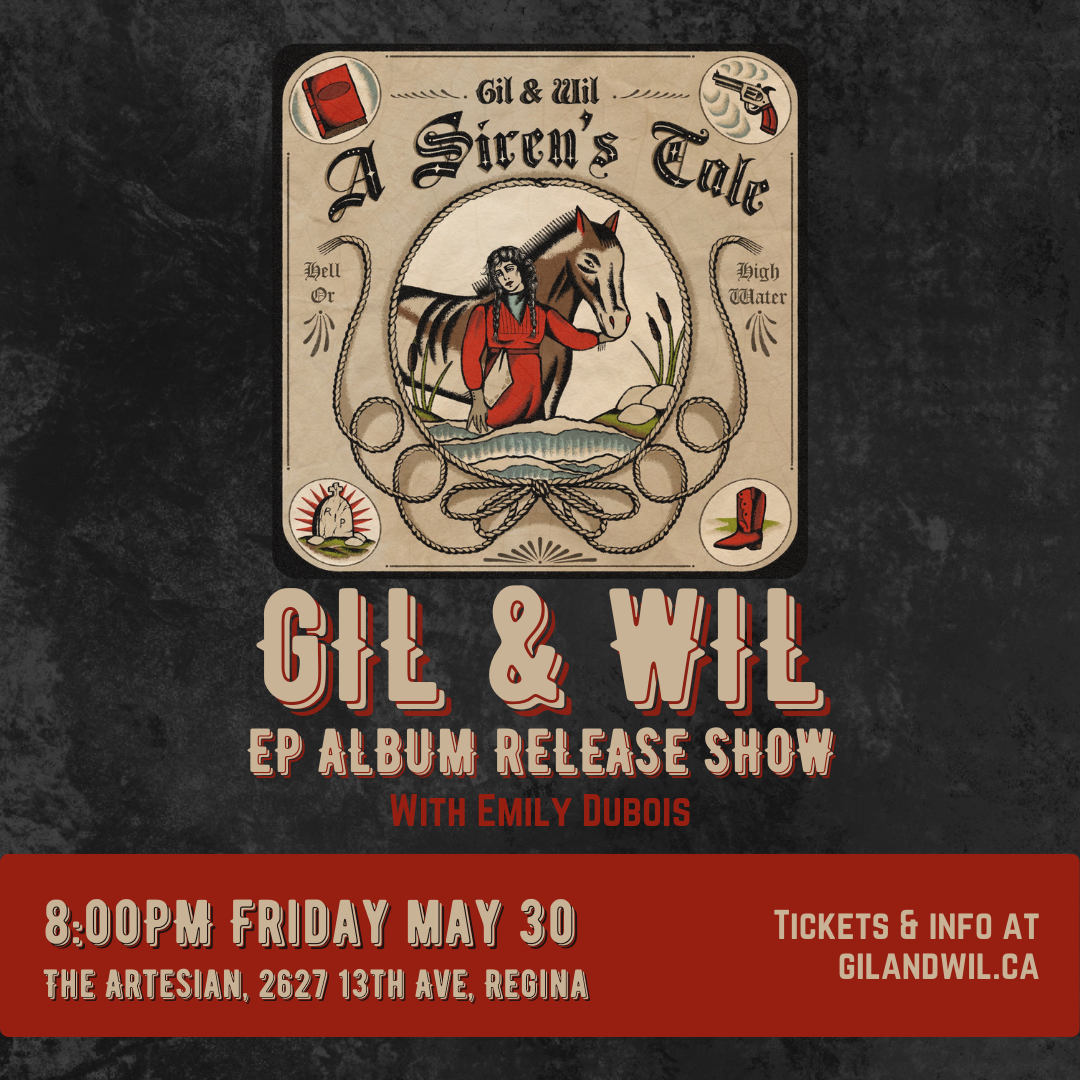 Gil & Wil EP Release show with special guest Emily Dubois