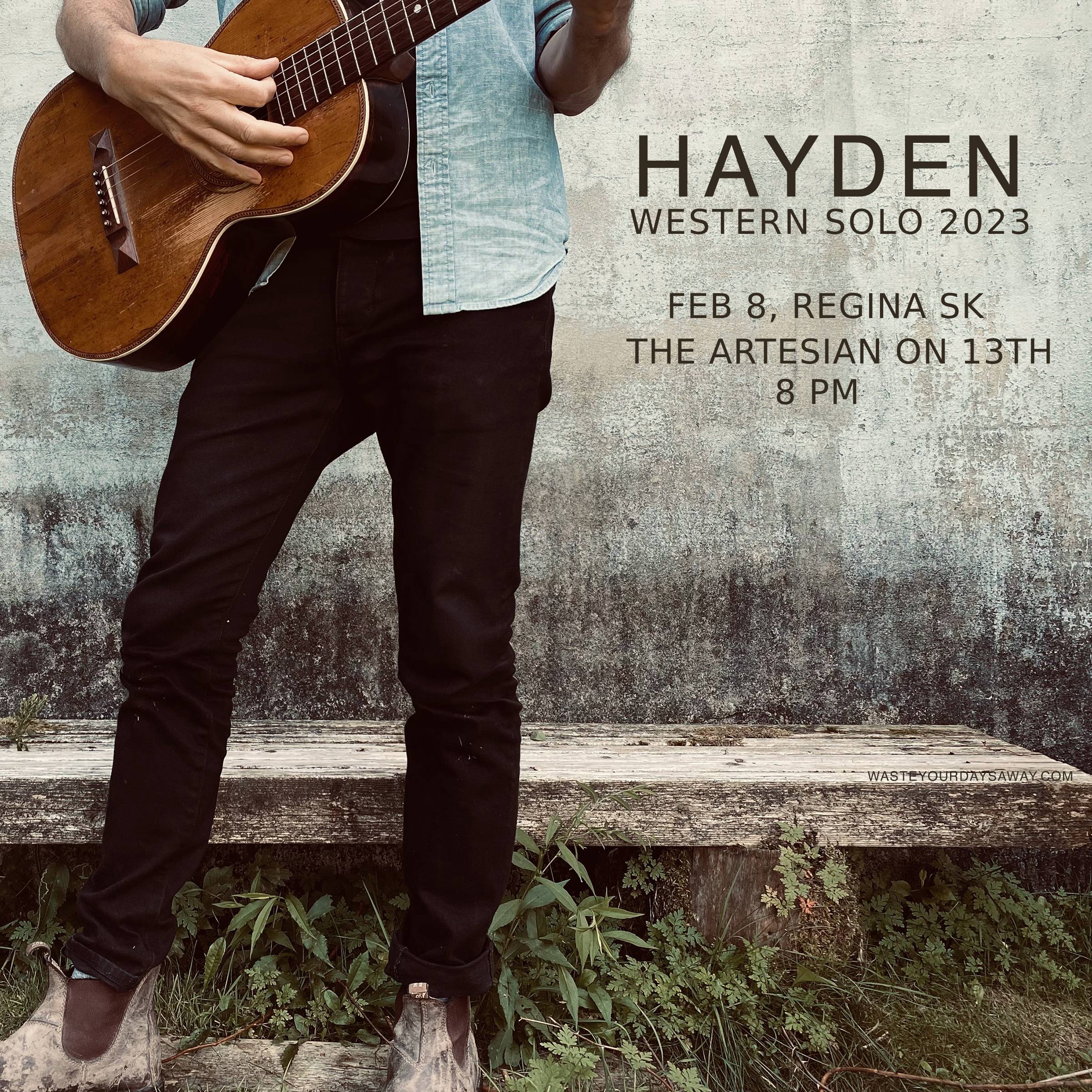 Hayden presented by the Artesian