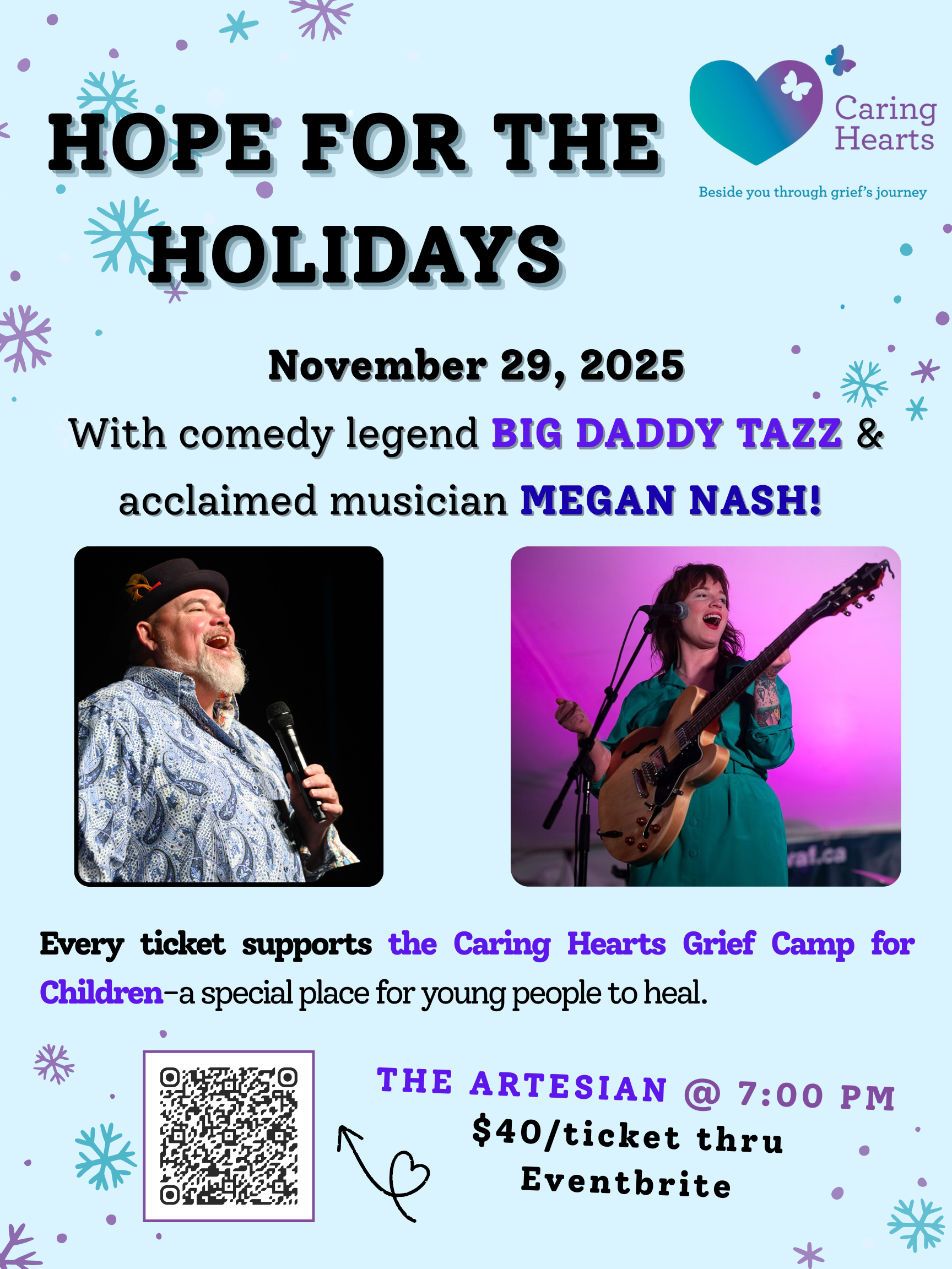 Hope for the Holidays - A Caring Hearts Fundraiser