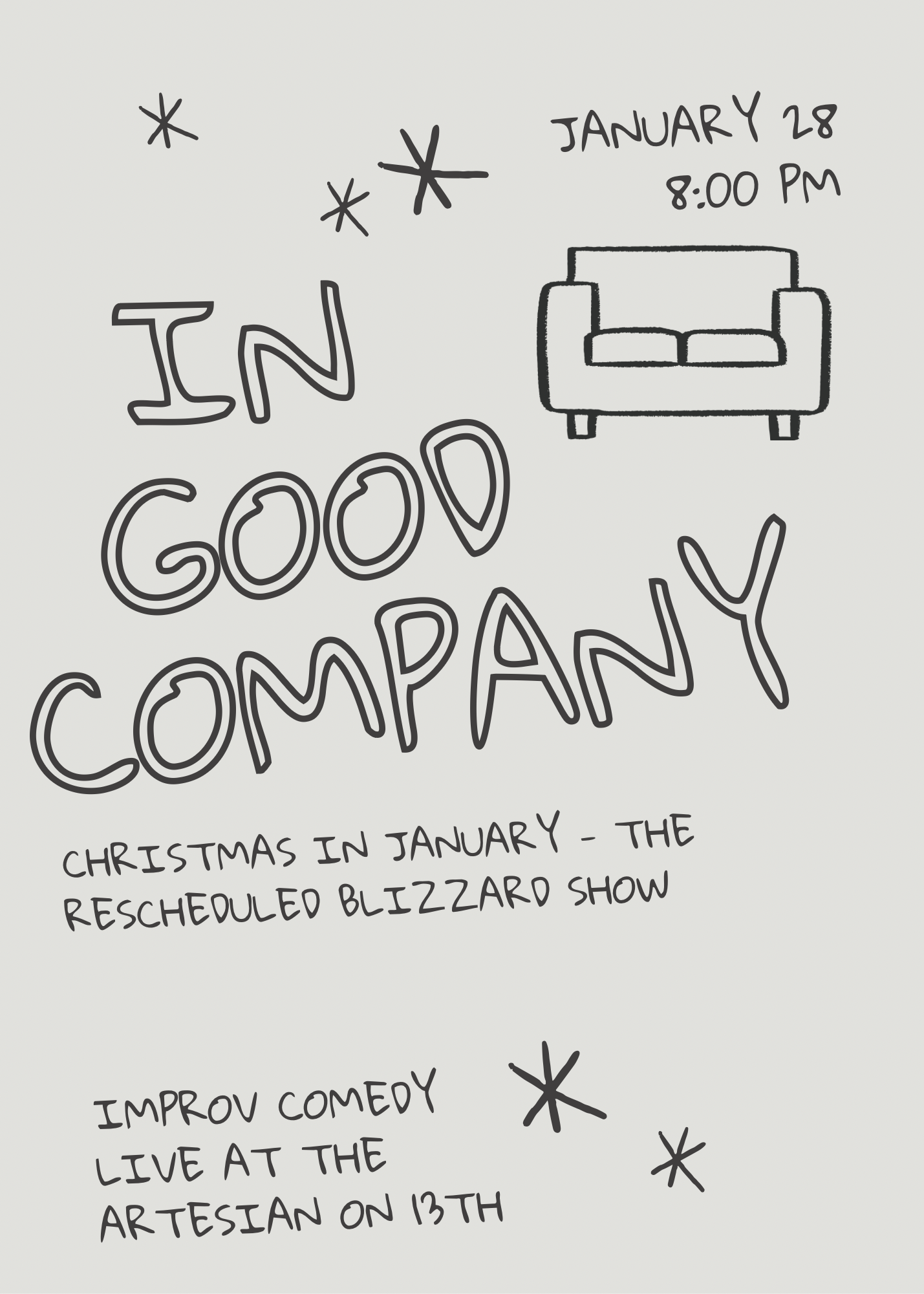 In Good Company (The Postponed Show)