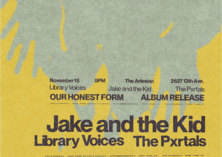 Jake and the Kid with special guests Library Voices and The Pxrtals