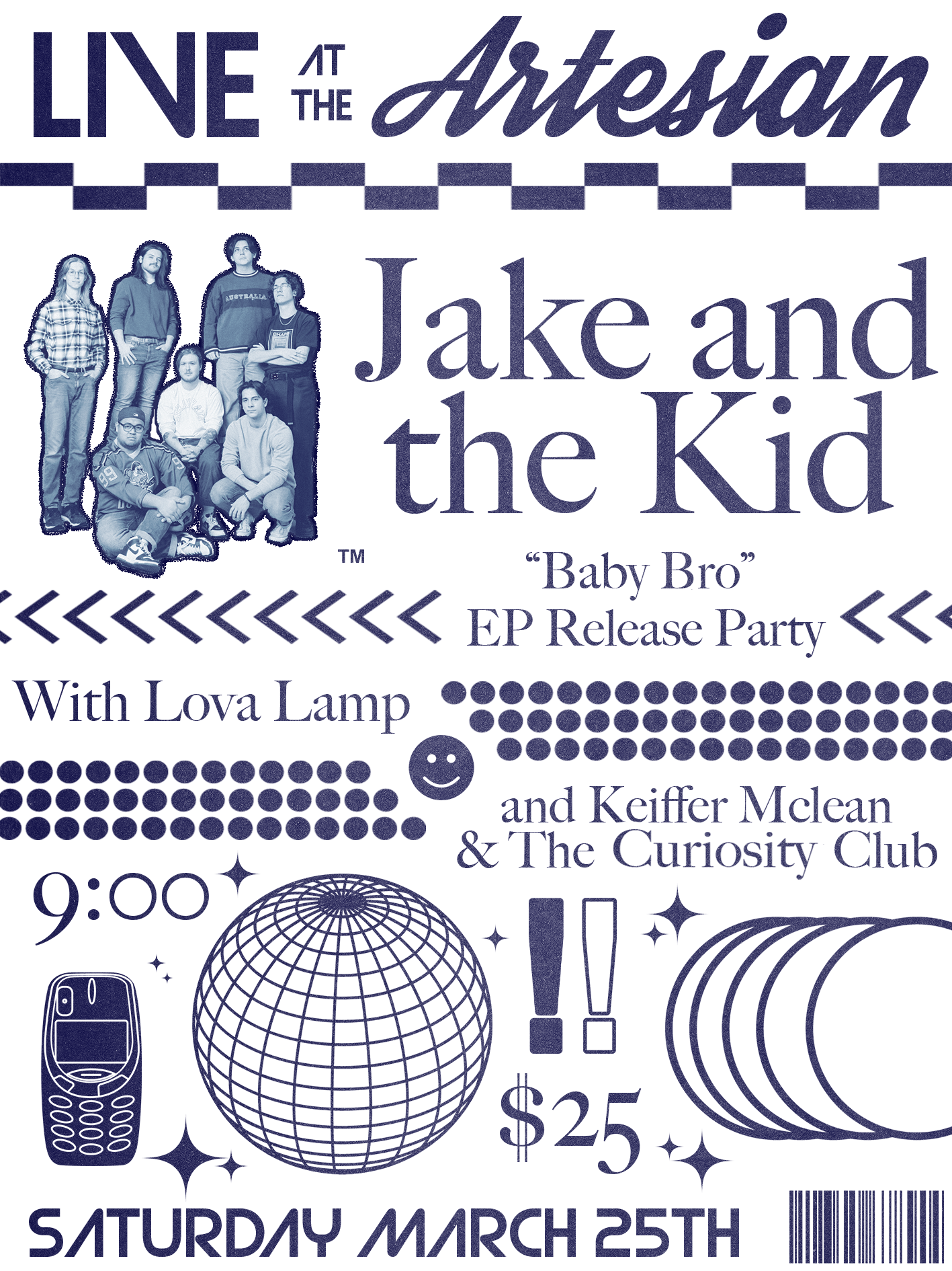 Jake and the Kid Baby Bro EP Release Party with Lova Lamp and Keiffer Mclean & the Curiosity Club