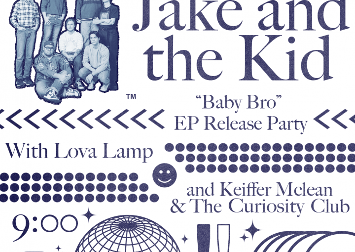 Jake and the Kid "Baby Bro" EP Release Party with Lova Lamp and Keiffer Mclean & the Curiosity Club