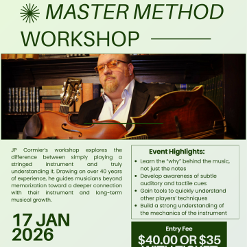 J.P. Cormier Master Method Workshop