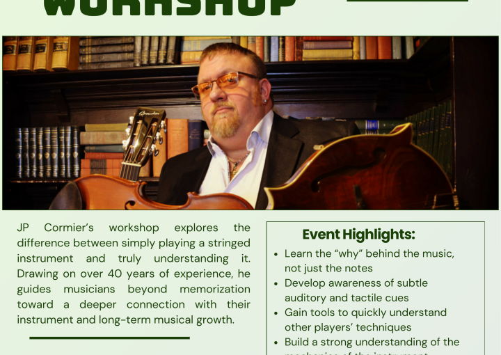 J.P. Cormier Master Method Workshop