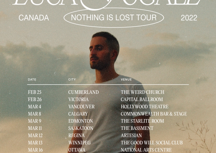 Luca Fogale "Nothing Is Lost" Tour presented by The Artesian