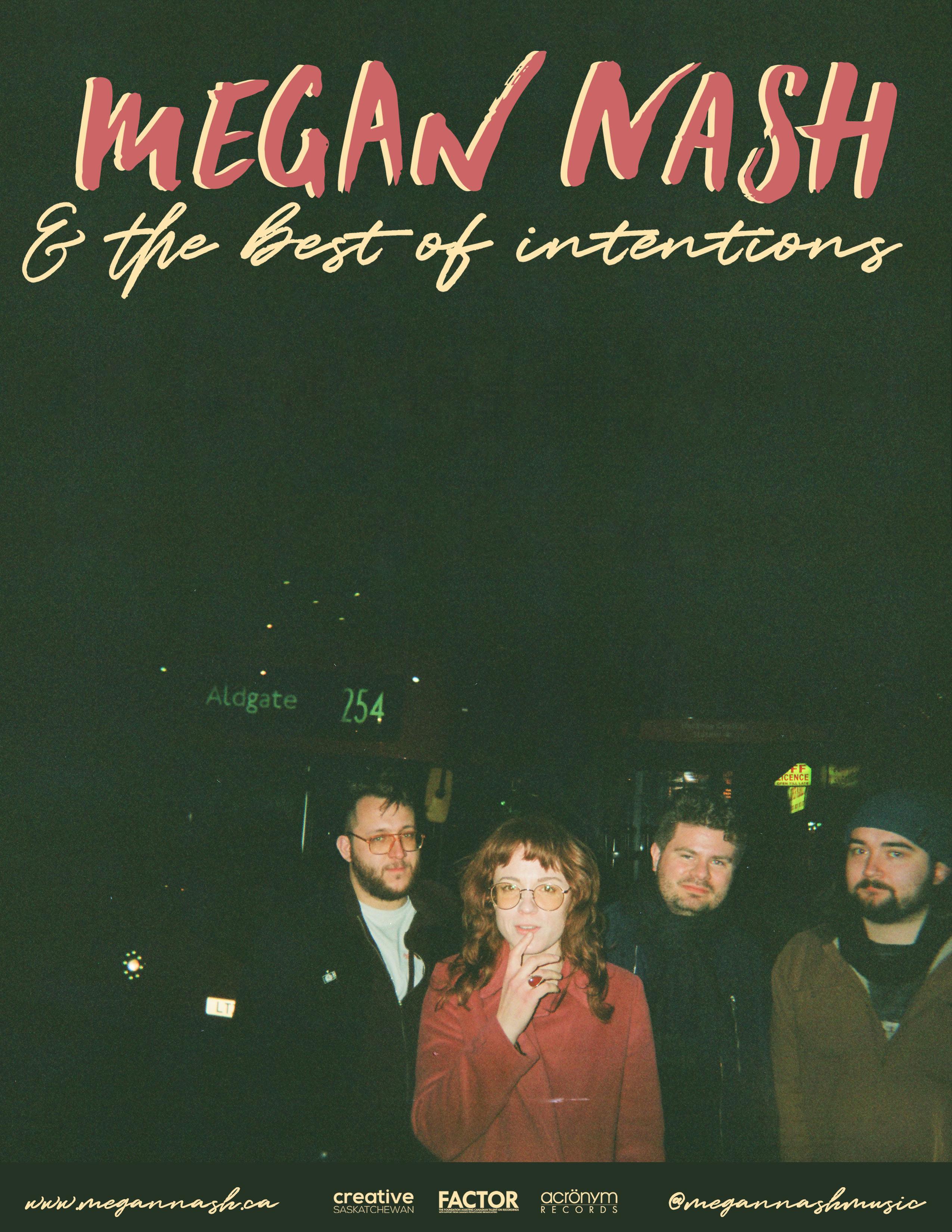 Megan Nash & the Best of Intentions with guest Lexi Buzash