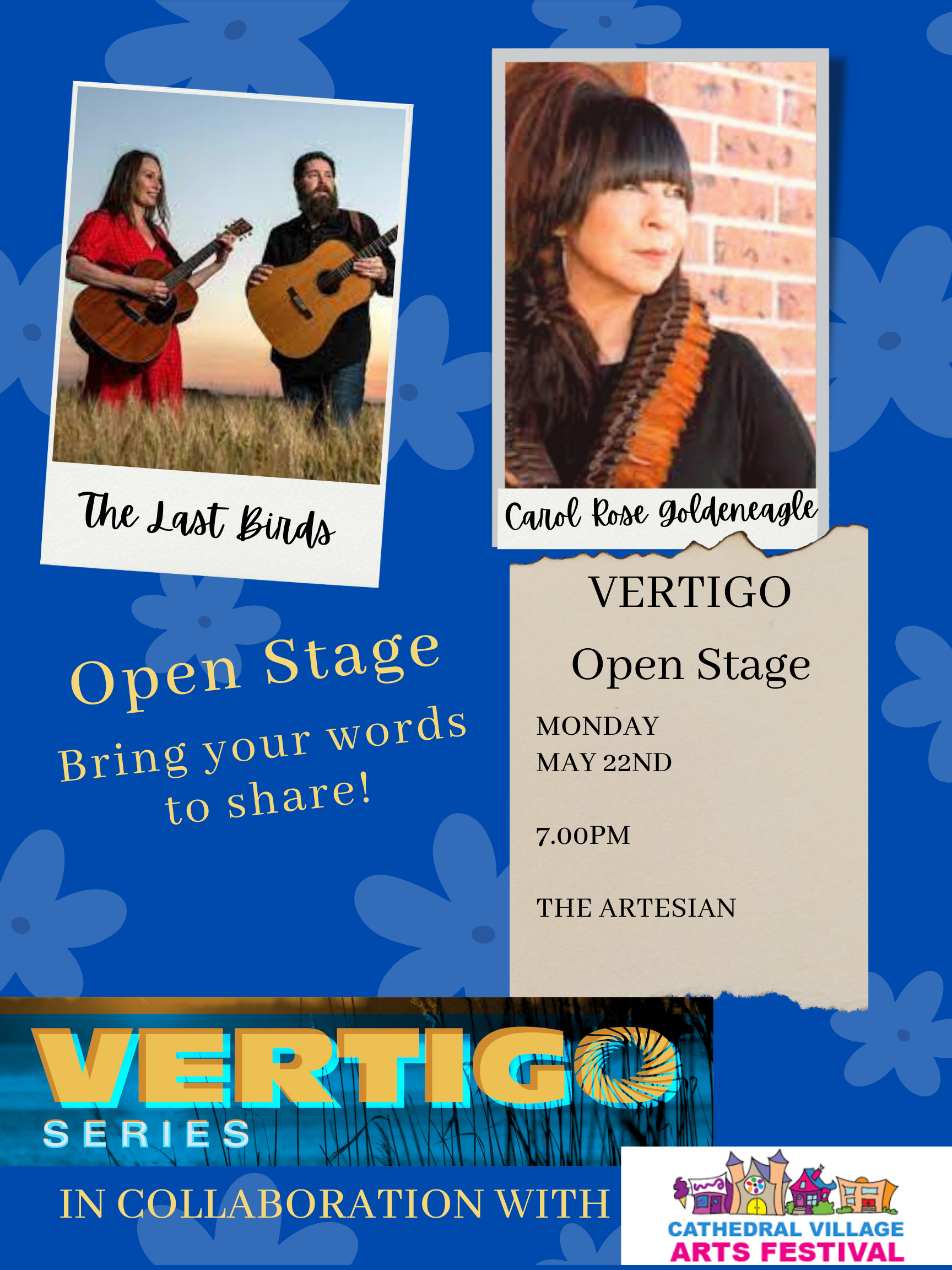 2023 Vertigo Open Stage at the Cathedral Village Arts Festival