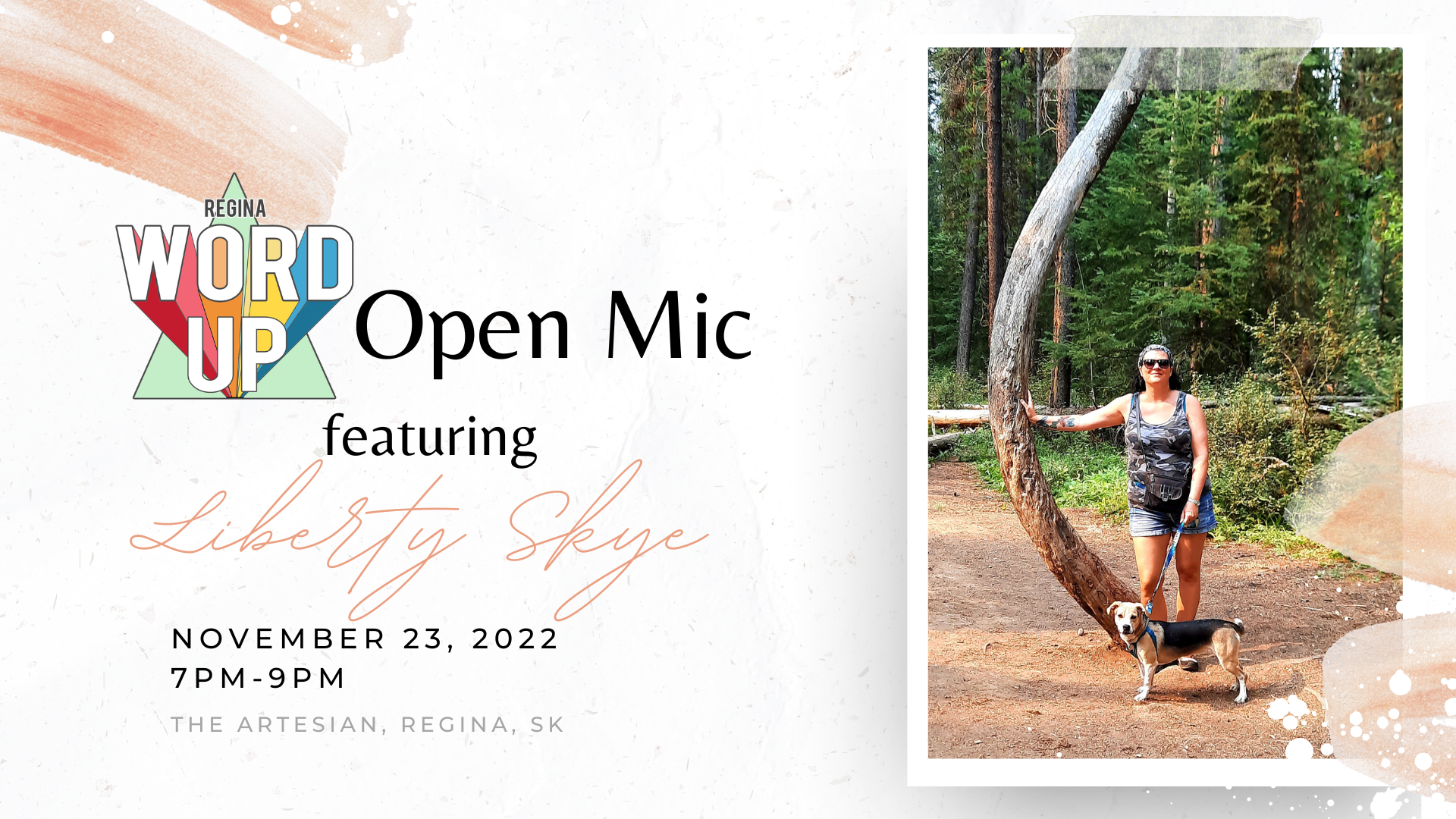 Regina Word Up Open Mic featuring Liberty Skye