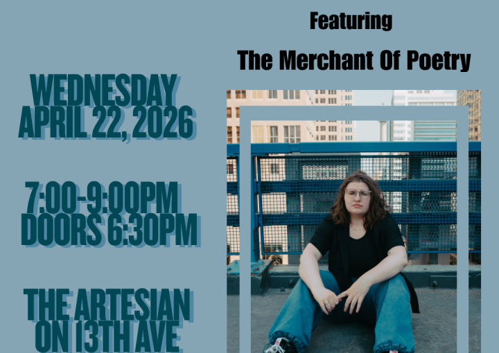 Regina Word Up Open Mic Featuring The Merchant of Poetry