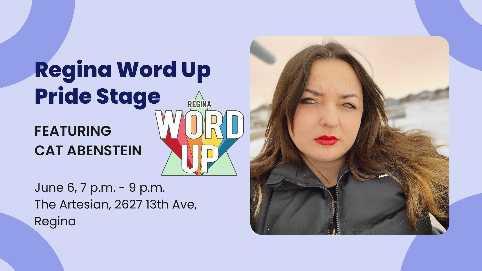 Regina Word Up Pride Stage Featuring Cat Abenstein