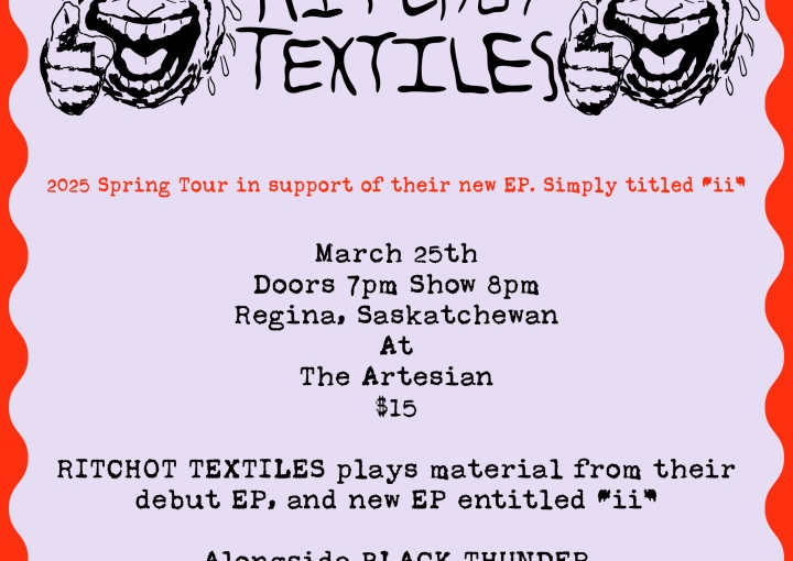 Ritchot Textiles with special guests Black Thunder and The Moon Runners