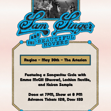 Sam Singer & The Beautiful Movers ft. Songwriter Circle w/ Emma McGill, Lachlan Neville, & Keiran Semple