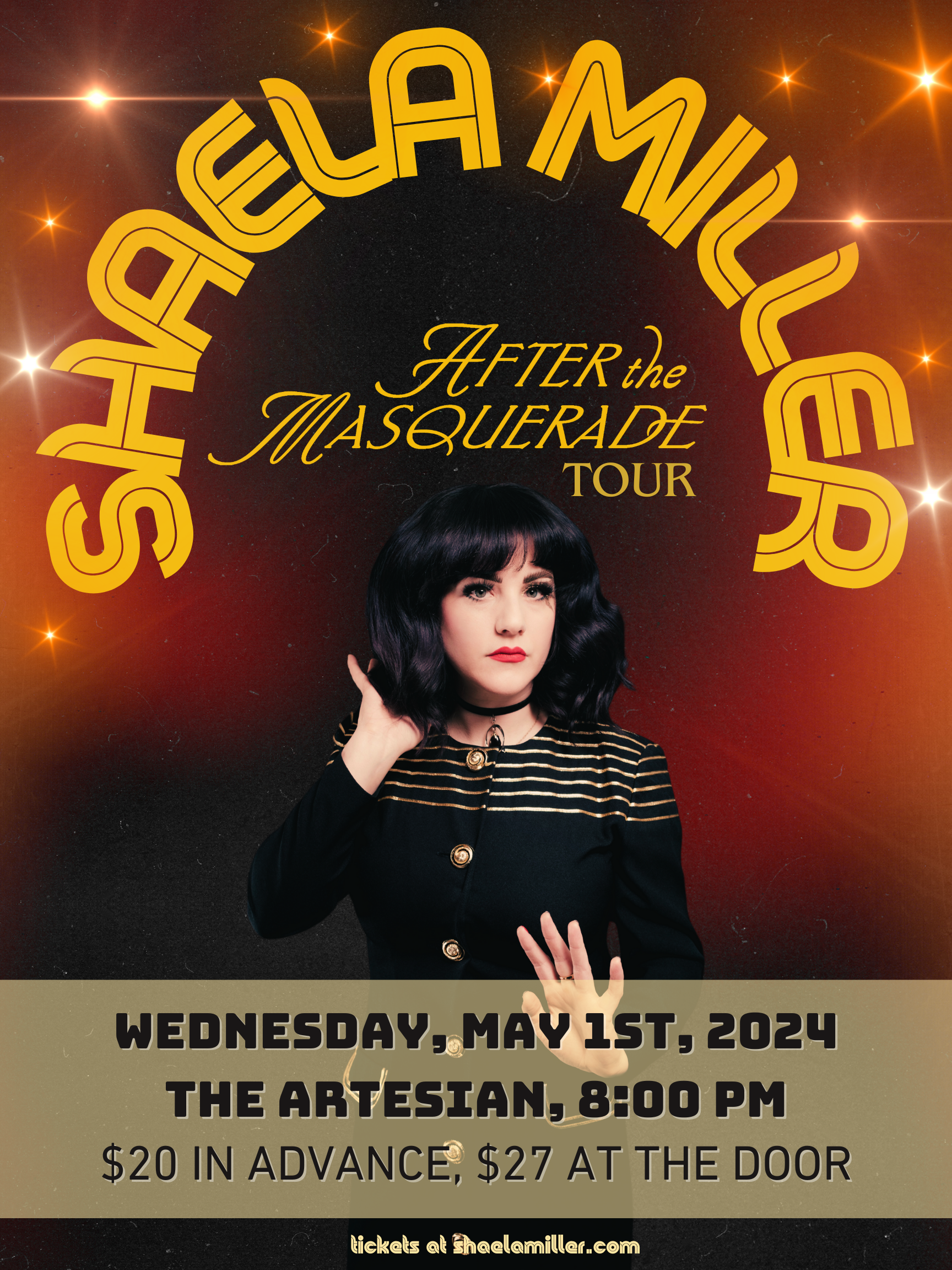 Shaela Miller After the Masquerade Tour with special guest Ella Forrest & the Great Pines