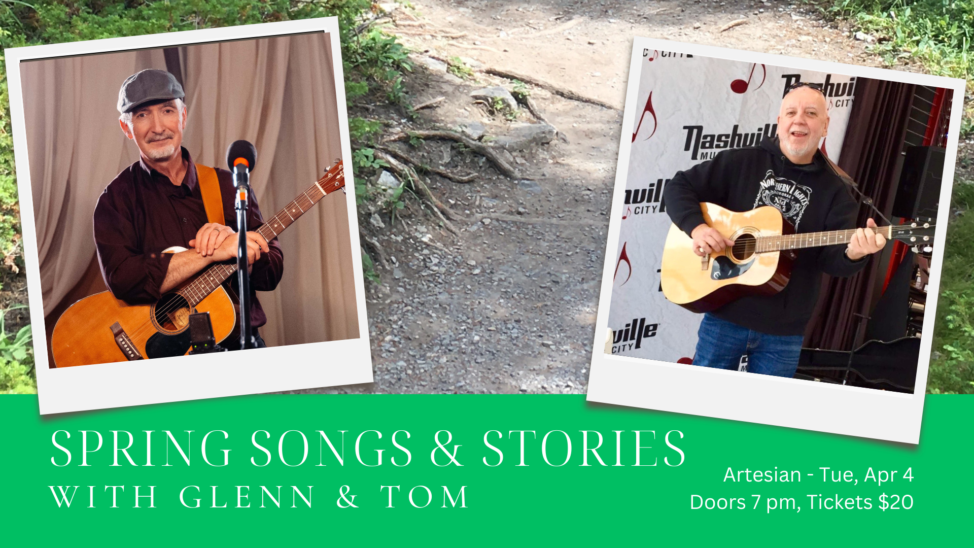 Spring Songs and Stories with Glenn & Tom