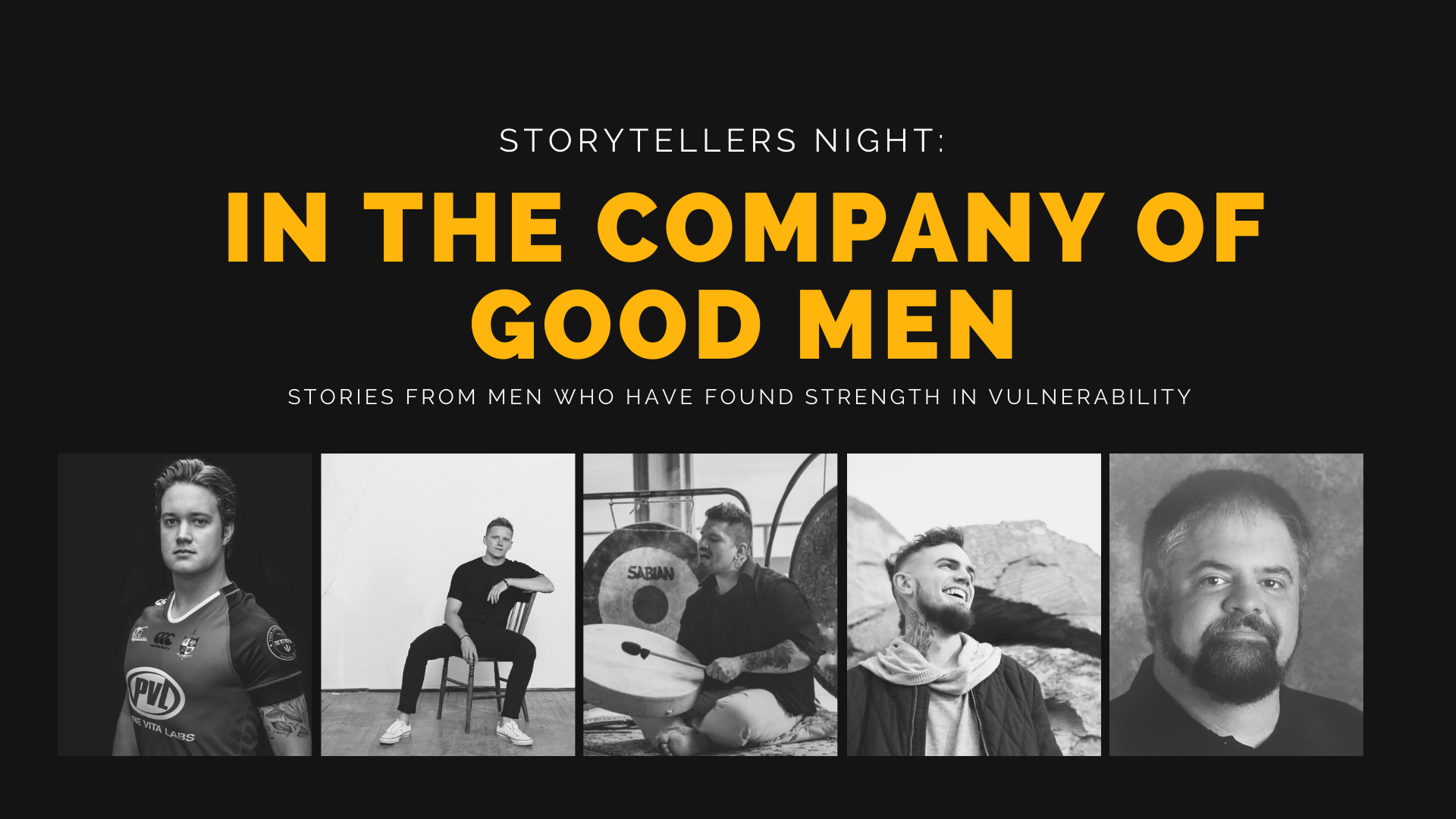 Storytellers Night: In The Company of Good Men