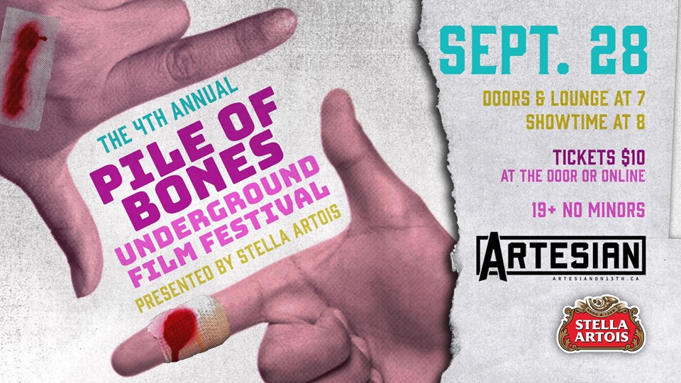 The 4th Annual Pile of Bones Underground Film Festival