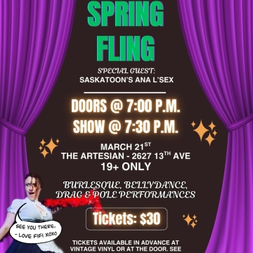 Triple B Burlesque presents: Spring Fling (19+ only)