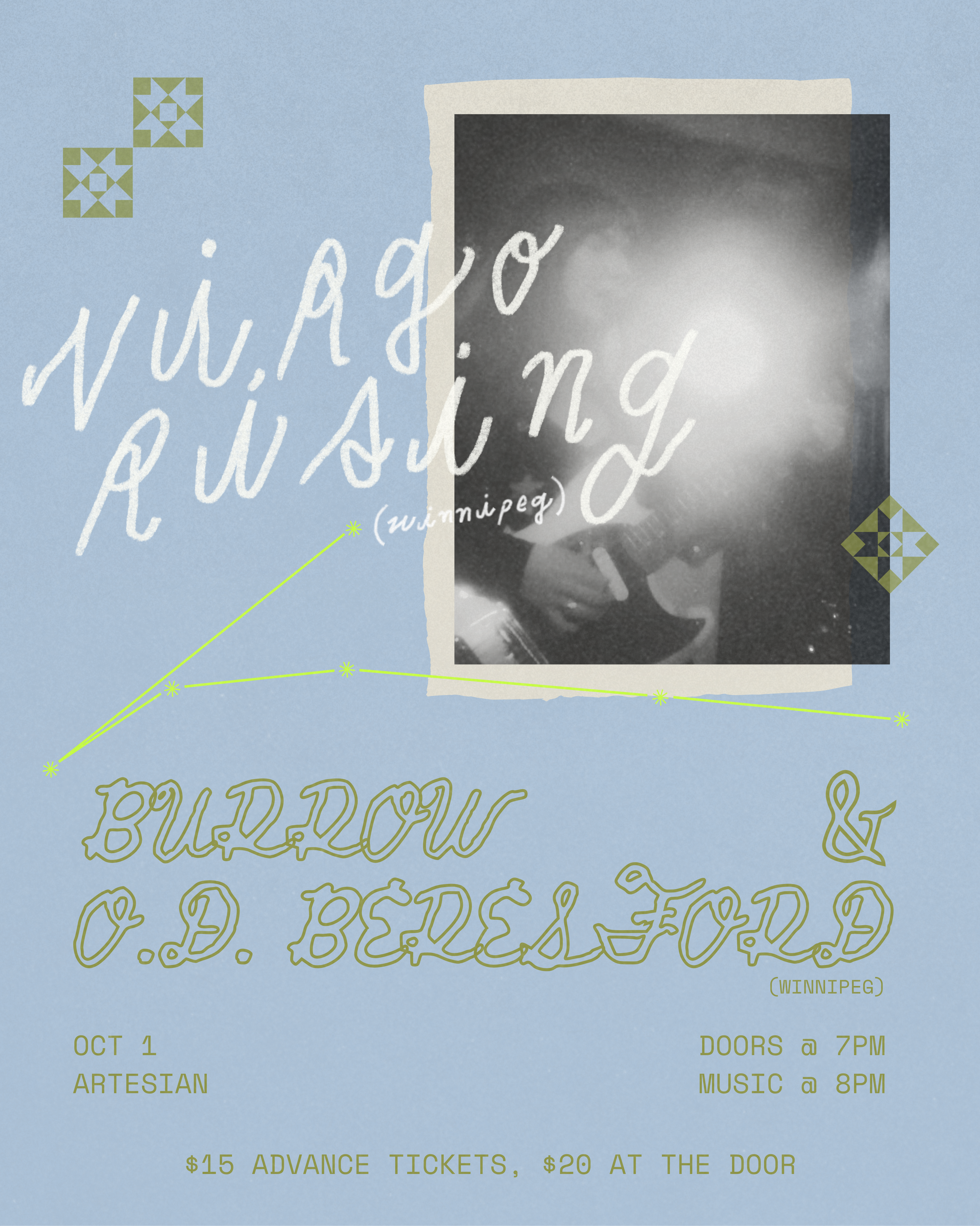 Virgo Rising with special guests Burrow & O.D. Beresford