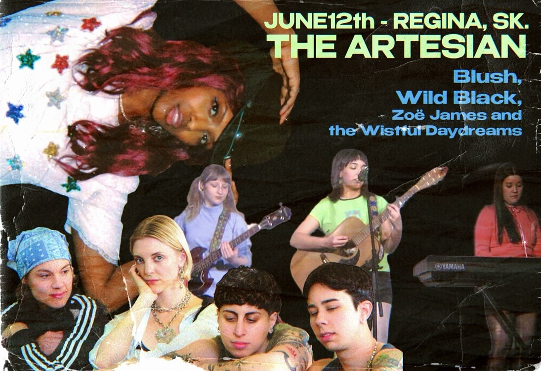 Wild Black and Blush with special guest Zoë James and The Wistful Daydreams